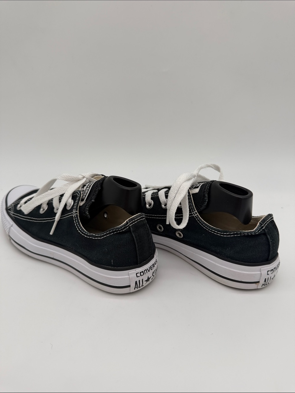 Converse Chuck Taylor All Star Black Unisex Womens Size 6 / Mens Size 4 Low Rise - Picture 9 of 16